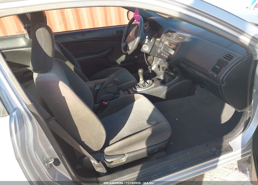 2005 HONDA CIVIC VP VIN: 1HGEM211X5L077821