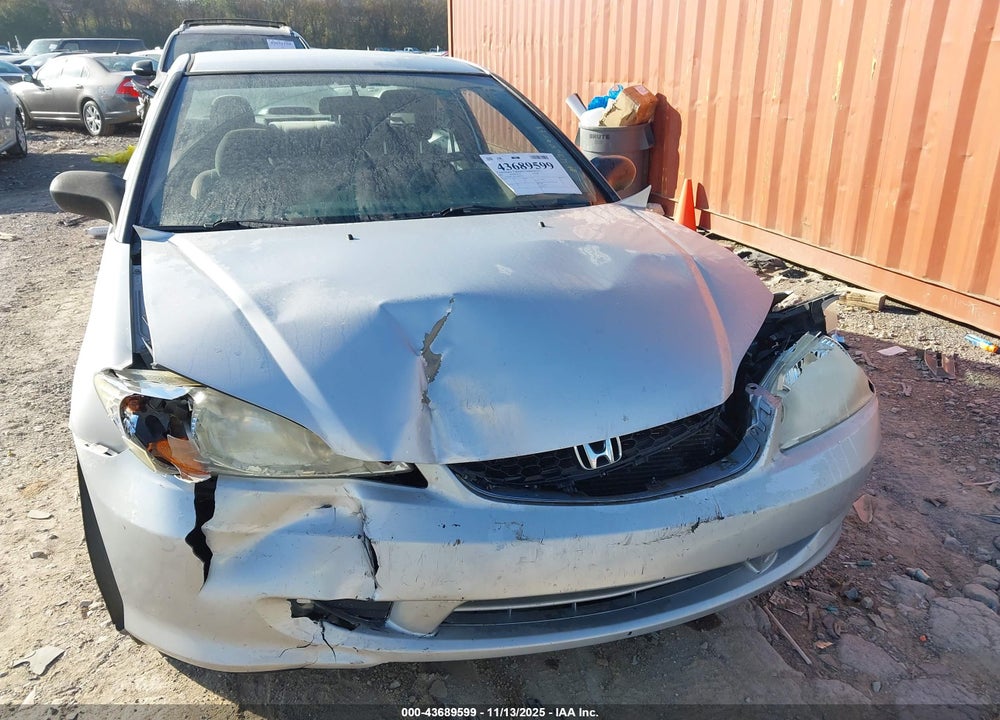 2005 HONDA CIVIC VP VIN: 1HGEM211X5L077821