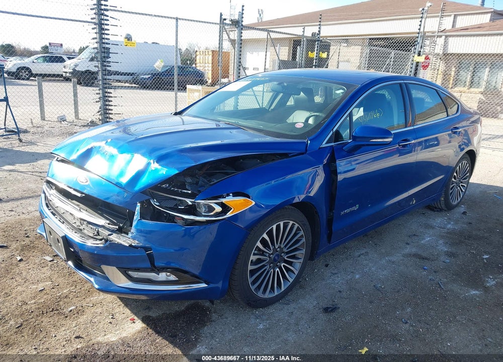 2017 FORD FUSION HYBRID TITANIUM VIN: 3FA6P0RU5HR357171