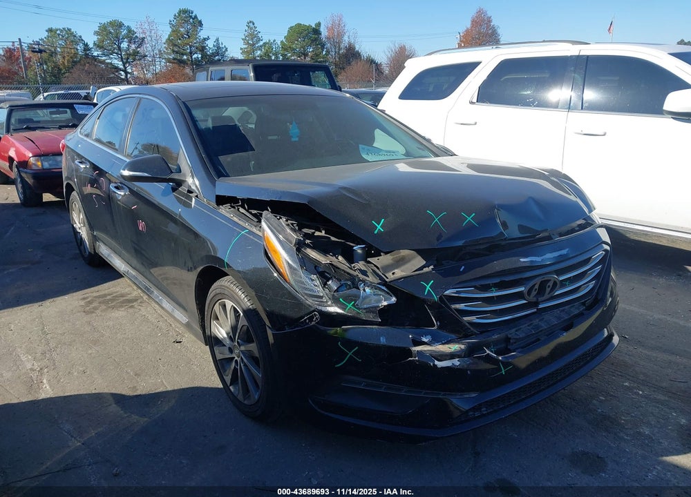2016 HYUNDAI SONATA SPORT VIN: 5NPE34AF2GH406348