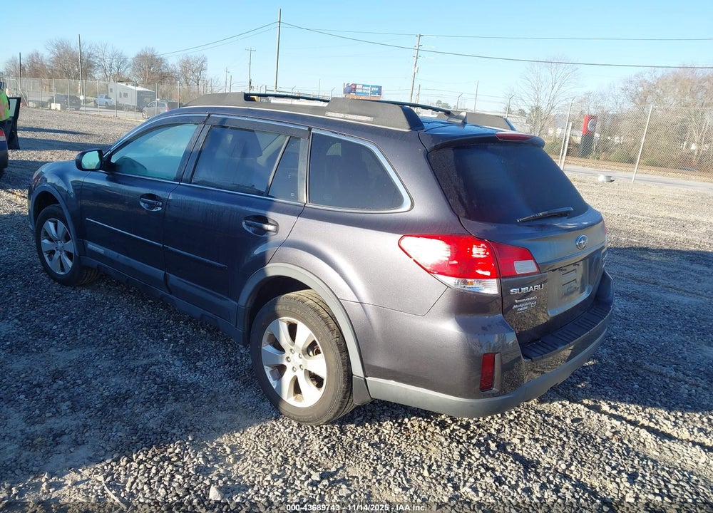 2011 SUBARU OUTBACK 2.5I LIMITED VIN: 4S4BRBLC4B3403234