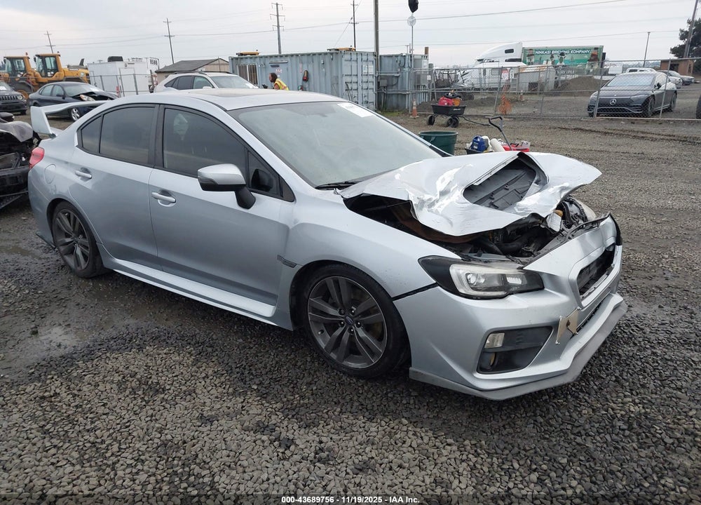 2016 SUBARU WRX LIMITED VIN: JF1VA1L64G9829884
