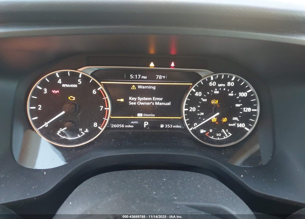 2025 NISSAN ROGUE S VIN: 5N1BT3AB6SC794324