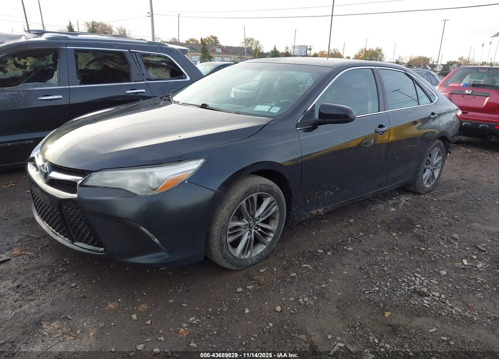 2016 TOYOTA CAMRY SE VIN: 4T1BF1FK1GU244812