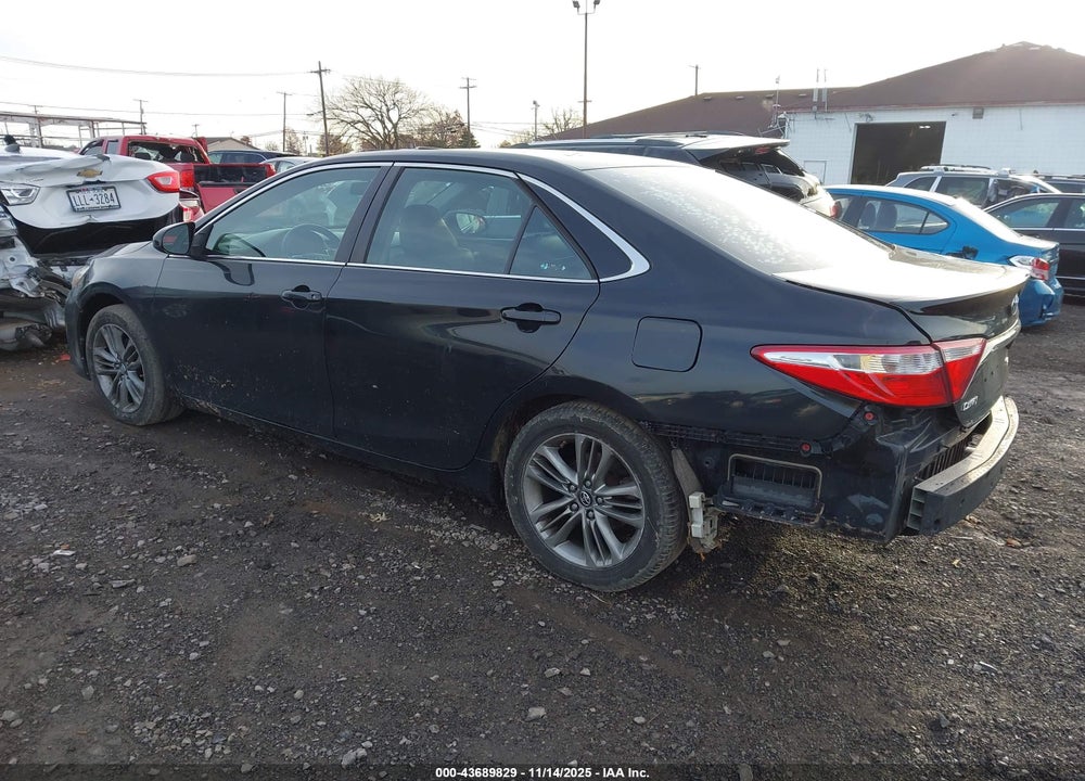 2016 TOYOTA CAMRY SE VIN: 4T1BF1FK1GU244812