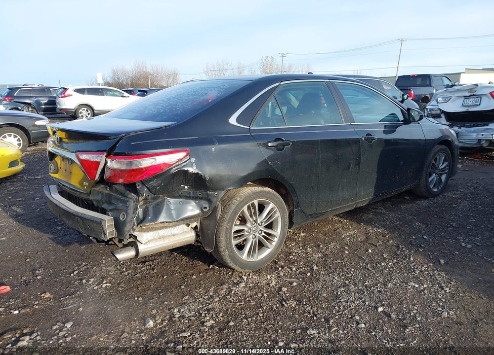 2016 TOYOTA CAMRY SE VIN: 4T1BF1FK1GU244812