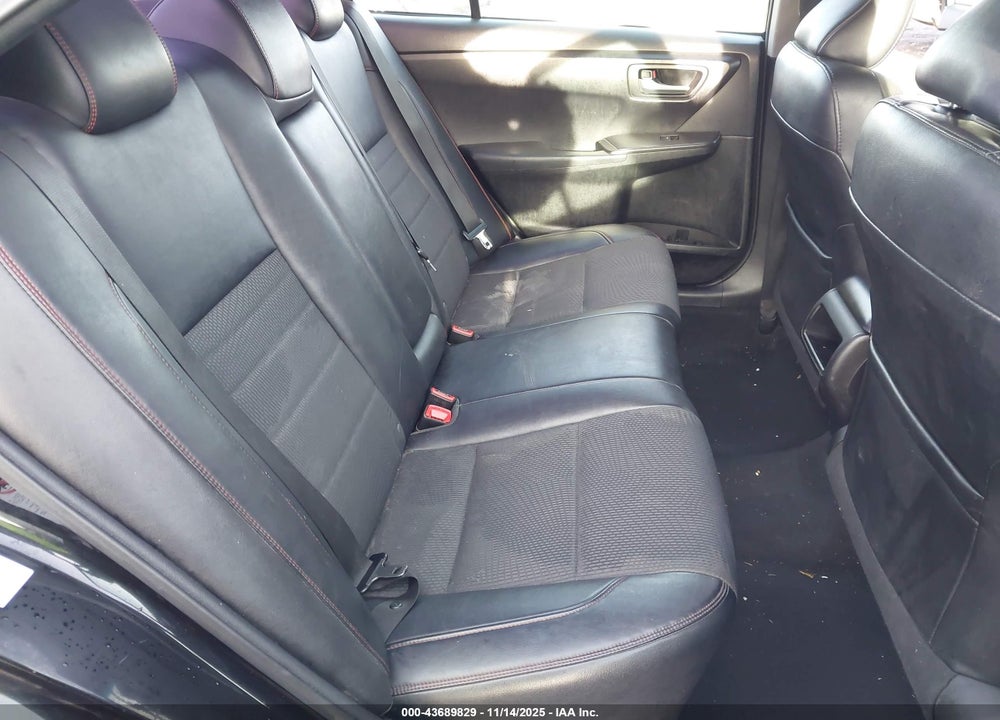 2016 TOYOTA CAMRY SE VIN: 4T1BF1FK1GU244812