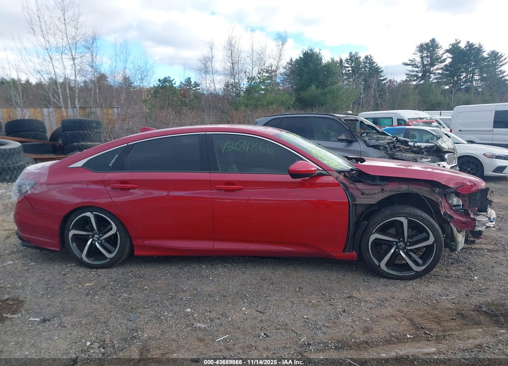 2018 HONDA ACCORD SPORT VIN: 1HGCV1F34JA237805