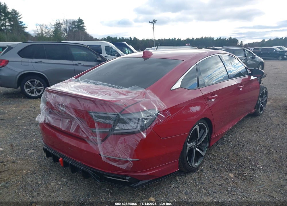 2018 HONDA ACCORD SPORT VIN: 1HGCV1F34JA237805