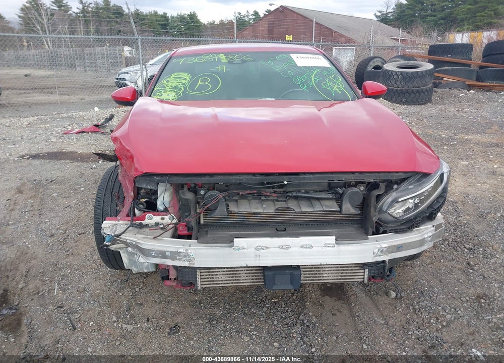 2018 HONDA ACCORD SPORT VIN: 1HGCV1F34JA237805