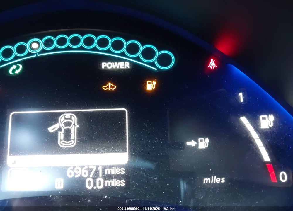 2013 NISSAN LEAF S VIN: 1N4AZ0CP1DC424008