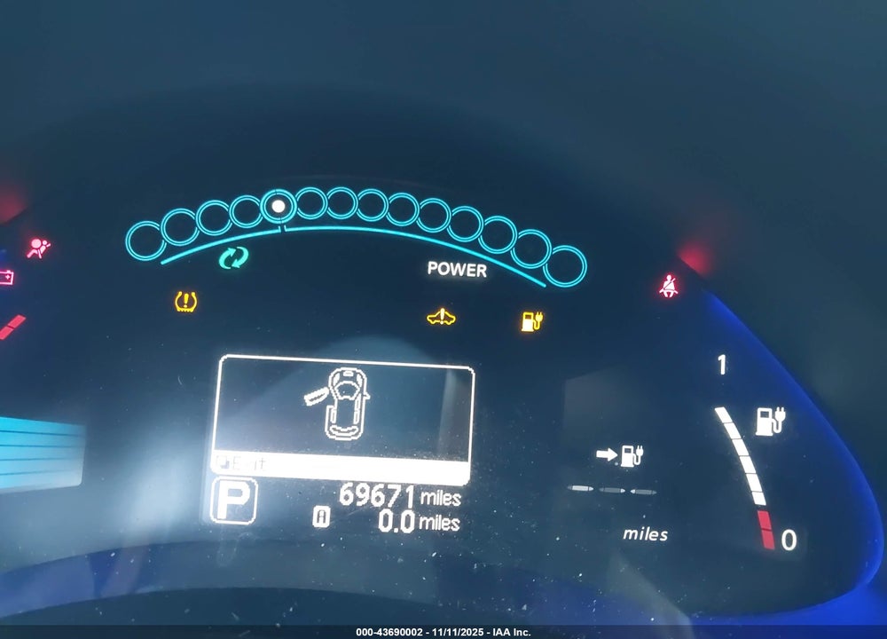 2013 NISSAN LEAF S VIN: 1N4AZ0CP1DC424008