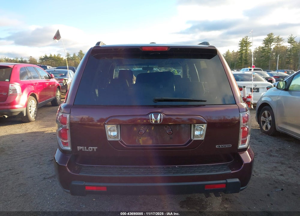 2008 HONDA PILOT VP VIN: 5FNYF18218B041151