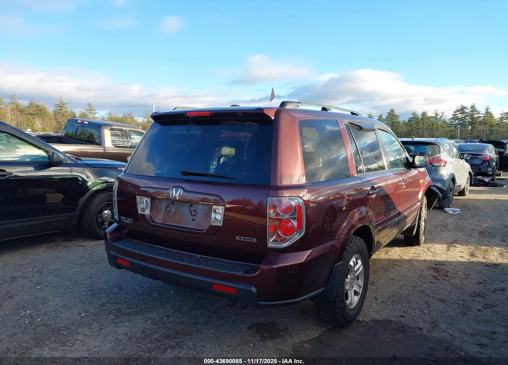 2008 HONDA PILOT VP VIN: 5FNYF18218B041151