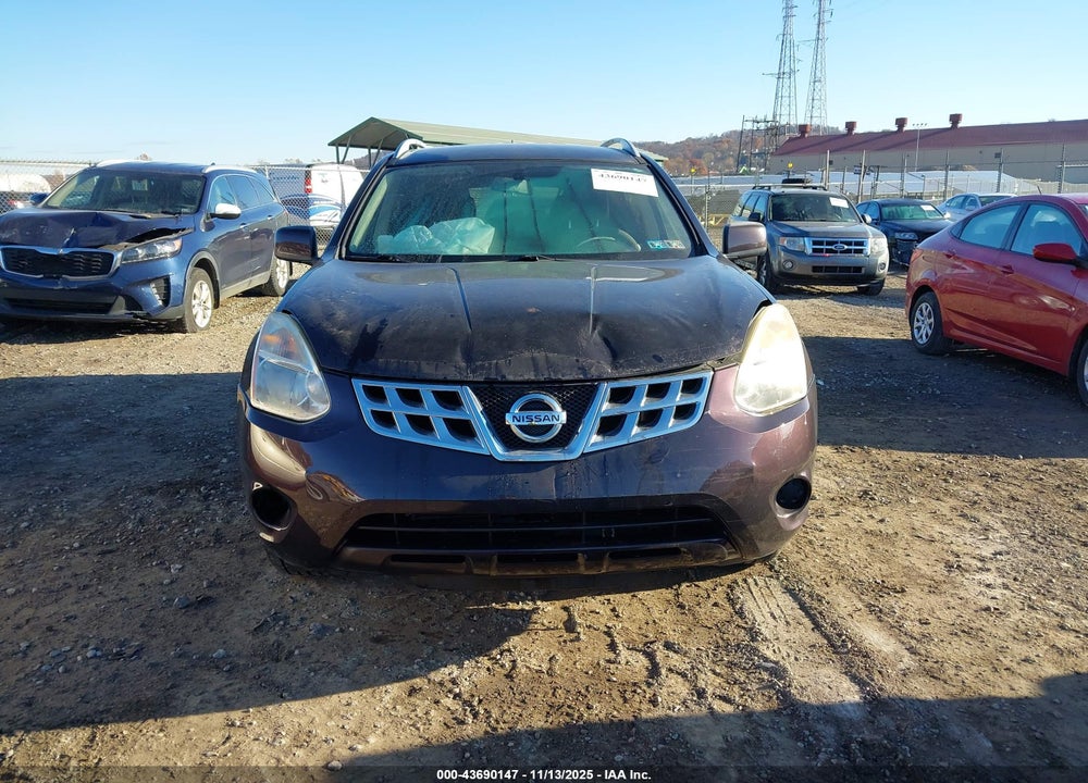 2011 NISSAN ROGUE SV VIN: JN8AS5MV7BW295510