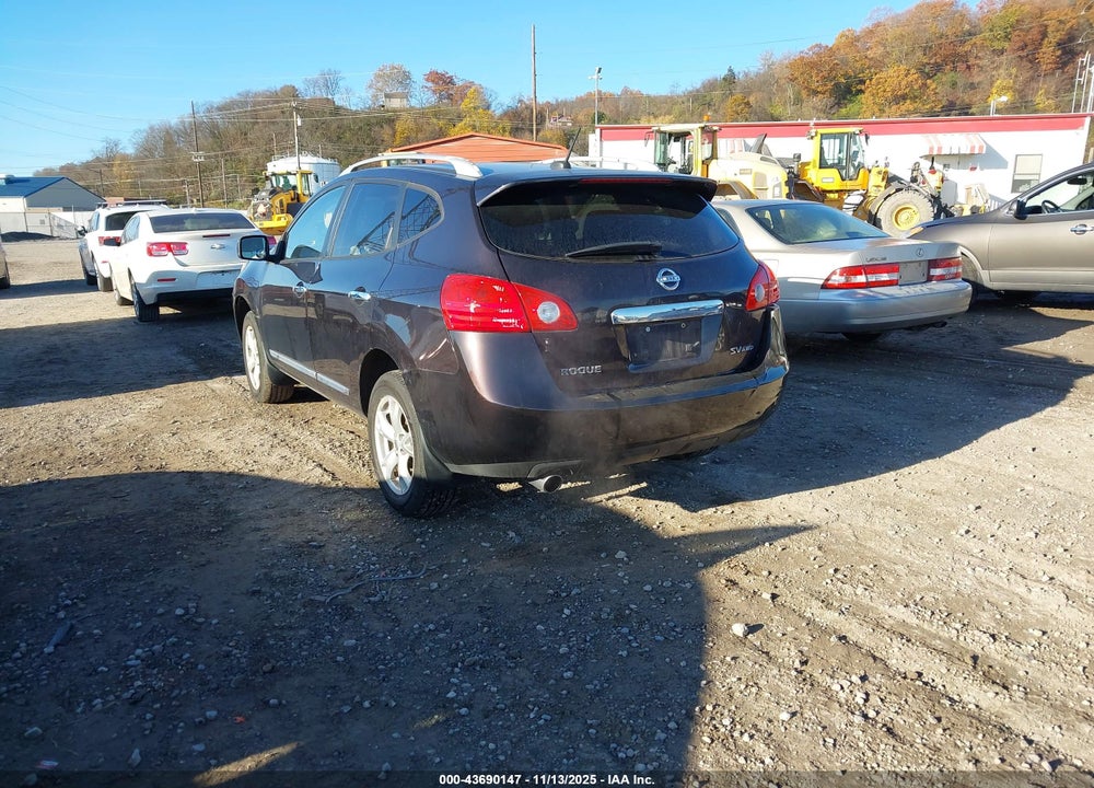 2011 NISSAN ROGUE SV VIN: JN8AS5MV7BW295510