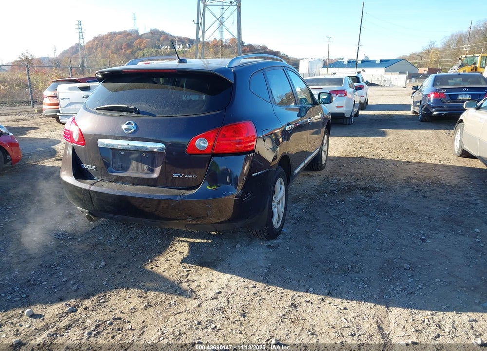 2011 NISSAN ROGUE SV VIN: JN8AS5MV7BW295510