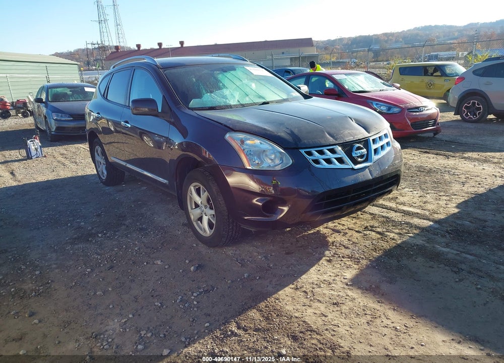 2011 NISSAN ROGUE SV VIN: JN8AS5MV7BW295510