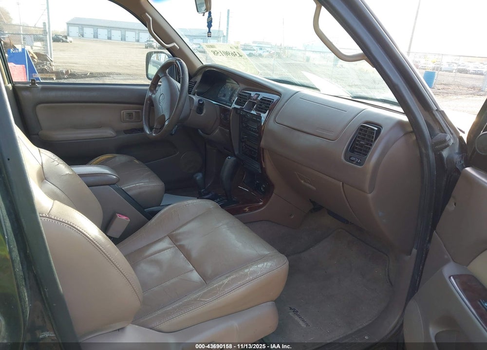 2001 TOYOTA 4RUNNER LIMITED V6 VIN: JT3HN87R210350324