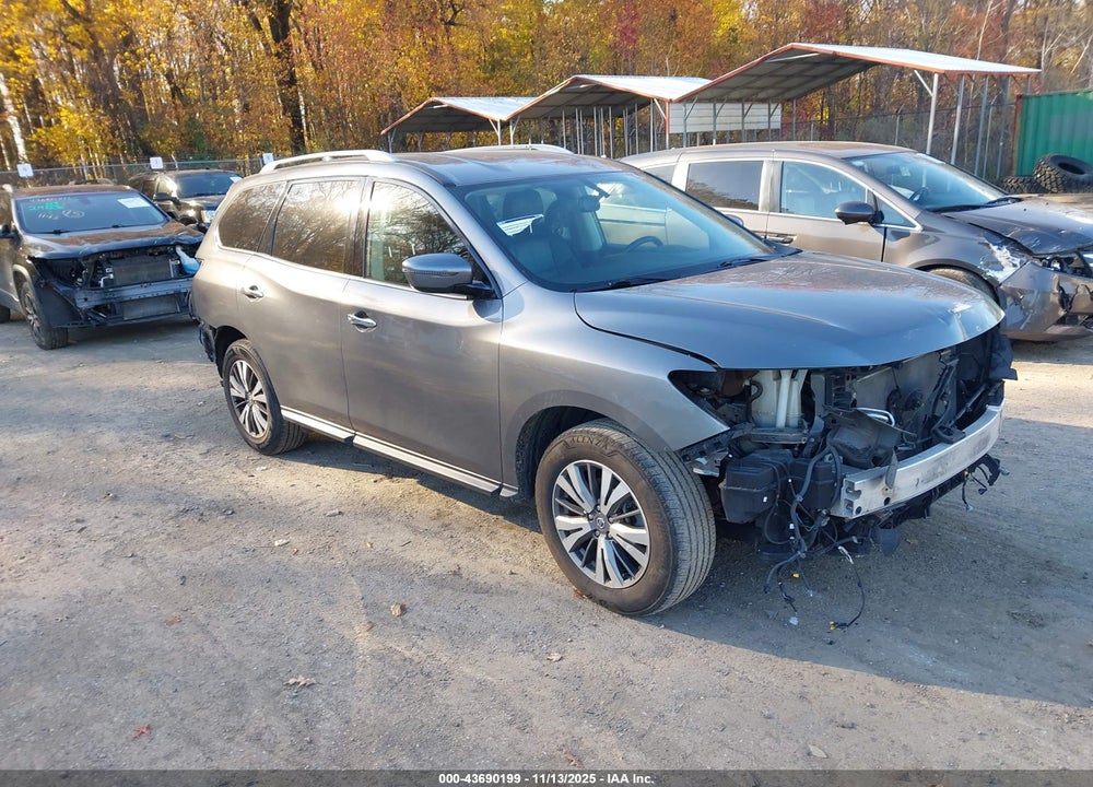 2019 NISSAN PATHFINDER SV VIN: 5N1DR2MN7KC628109