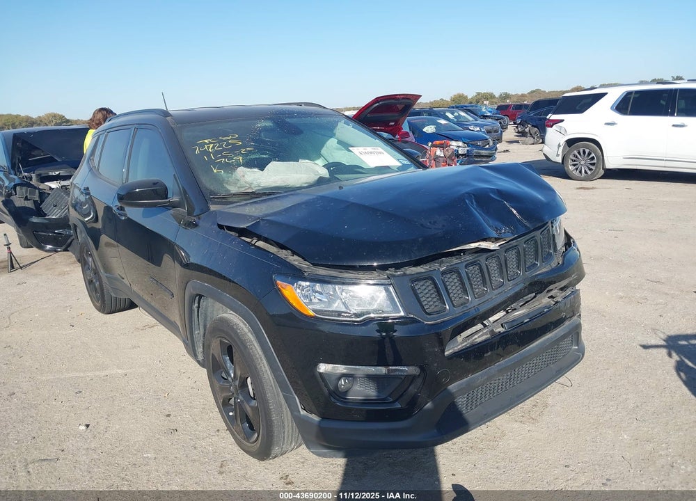 2021 JEEP COMPASS ALTITUDE FWD VIN: 3C4NJCBBXMT571037