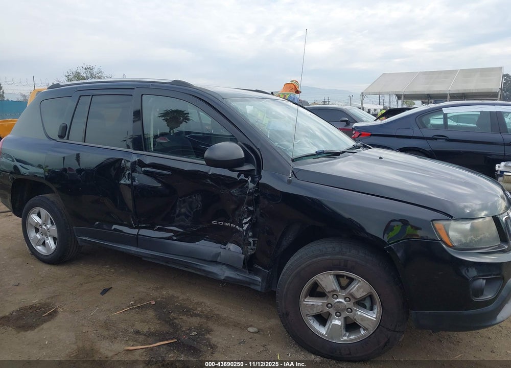 2014 JEEP COMPASS SPORT VIN: 1C4NJCBA7ED574038