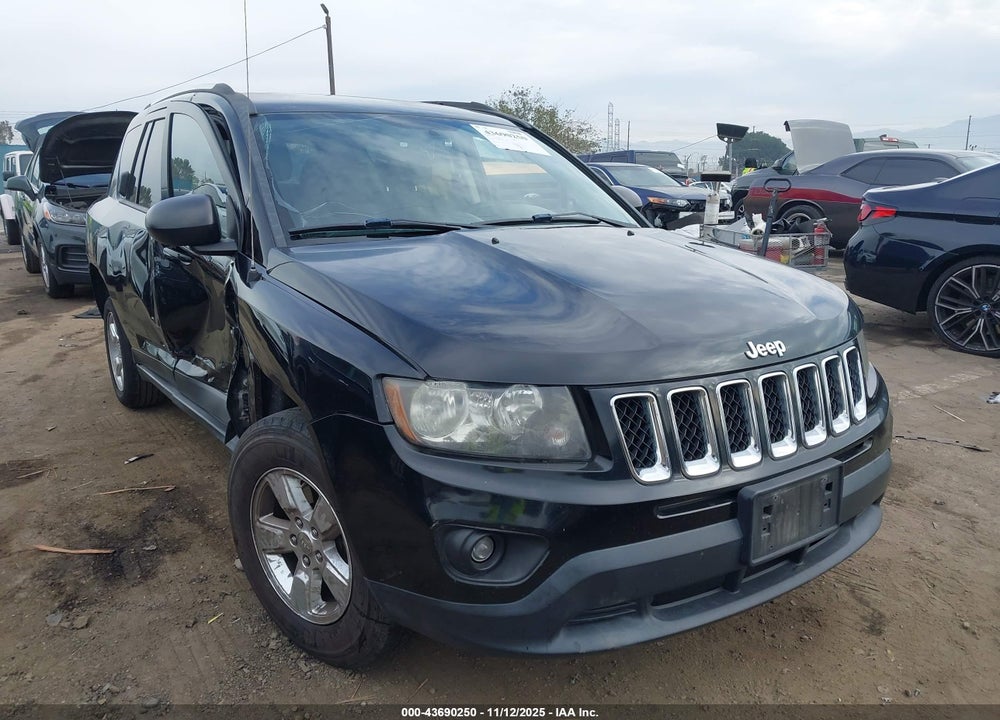 2014 JEEP COMPASS SPORT VIN: 1C4NJCBA7ED574038