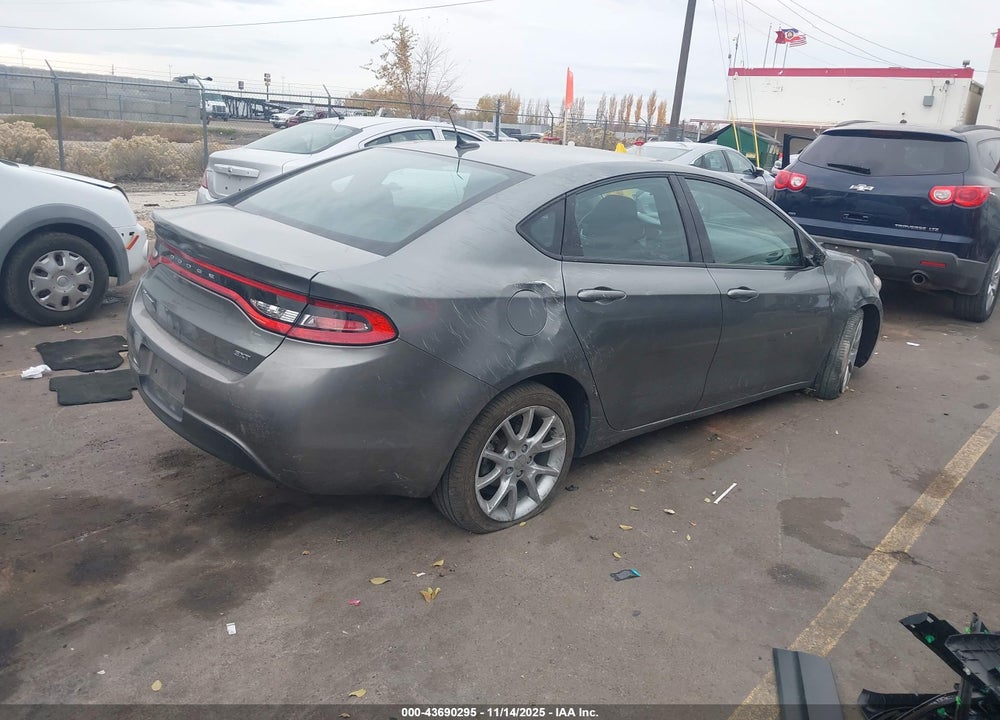 2013 DODGE DART SXT VIN: 1C3CDFBA0DD313000