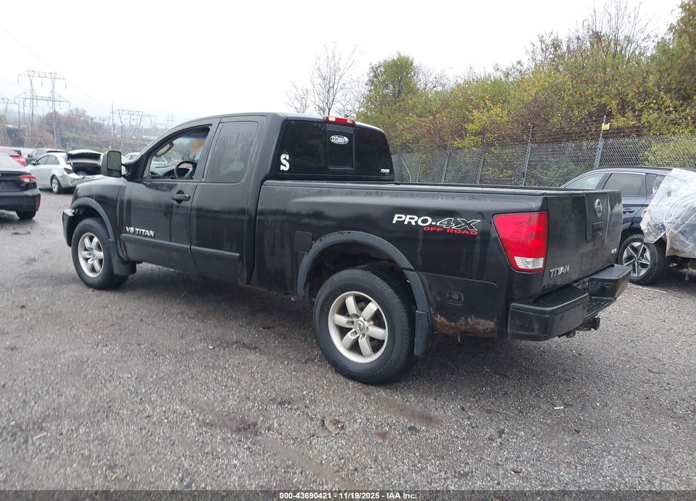 2008 NISSAN TITAN PRO-4X VIN: 1N6AA06C18N317056