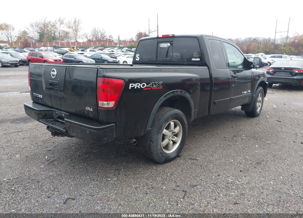 2008 NISSAN TITAN PRO-4X VIN: 1N6AA06C18N317056