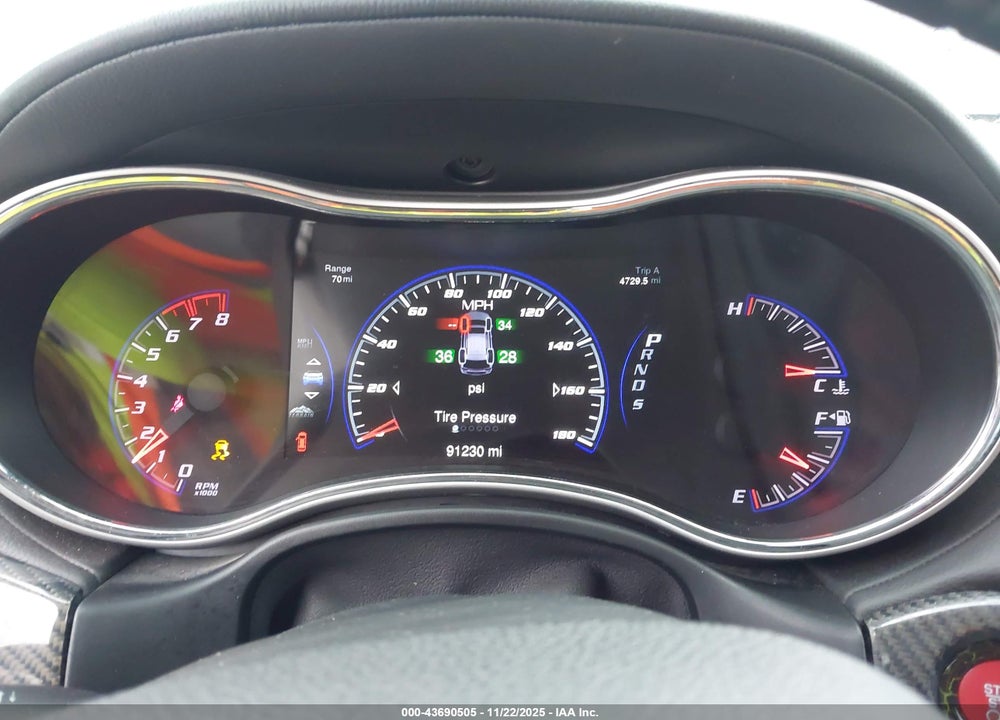 2014 JEEP GRAND CHEROKEE SRT8 VIN: 1C4RJFDJ8EC131354