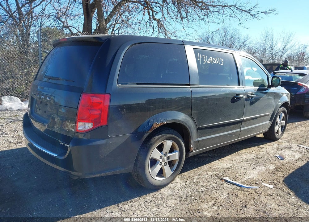 2013 DODGE GRAND CARAVAN SE VIN: 2C4RDGBG2DR602652