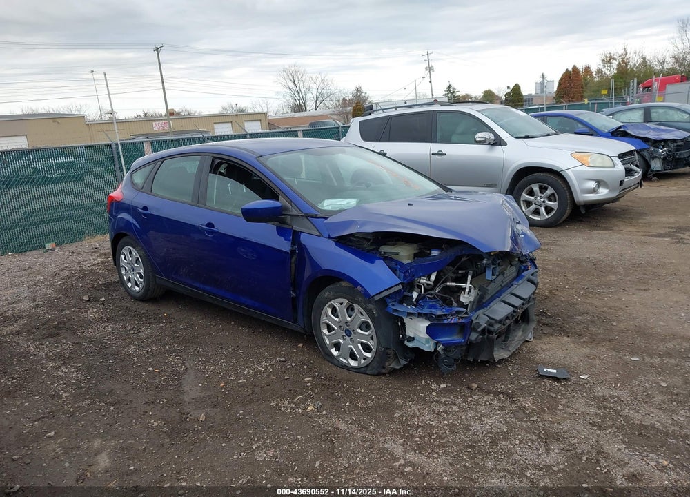 2012 FORD FOCUS SE VIN: 1FAHP3K21CL278316