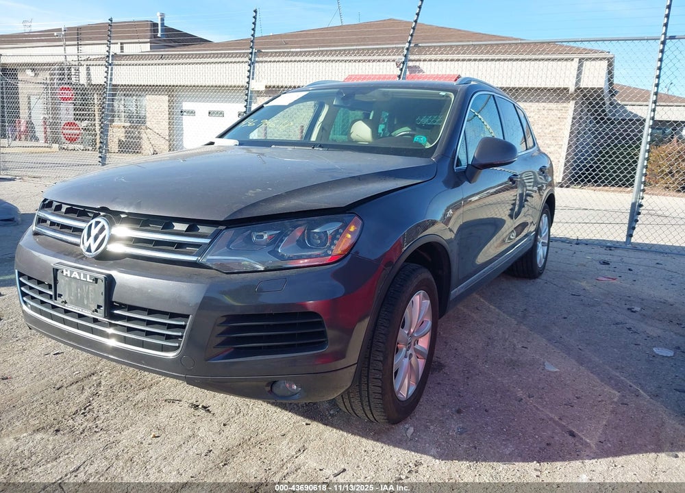 2012 VOLKSWAGEN TOUAREG VR6 SPORT VIN: WVGEF9BPXCD006464