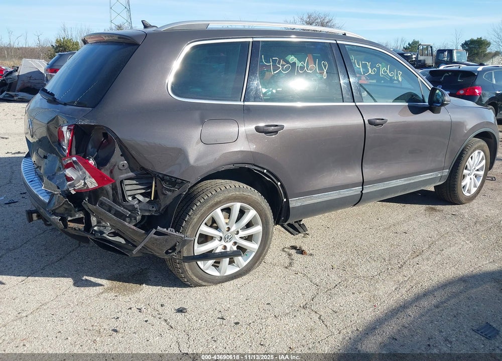 2012 VOLKSWAGEN TOUAREG VR6 SPORT VIN: WVGEF9BPXCD006464