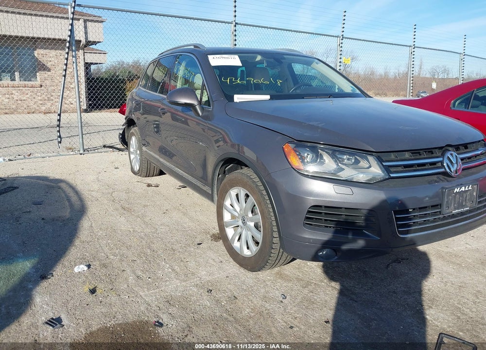 2012 VOLKSWAGEN TOUAREG VR6 SPORT VIN: WVGEF9BPXCD006464