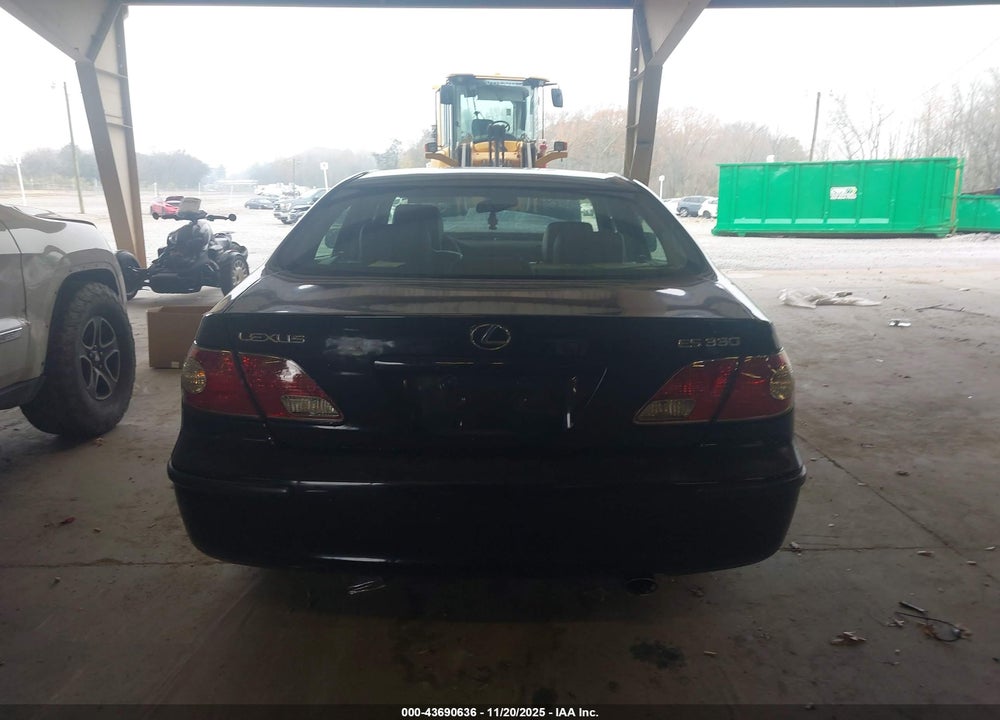 2004 LEXUS ES 330 VIN: JTHBA30G640023551
