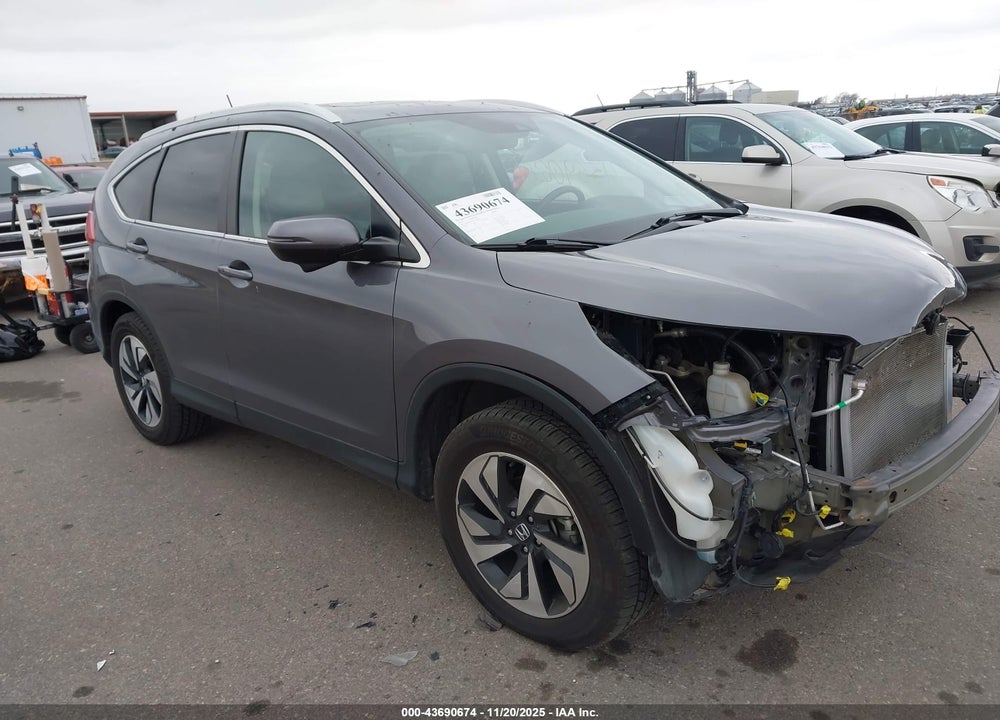 2015 HONDA CR-V TOURING VIN: 5J6RM4H97FL132857