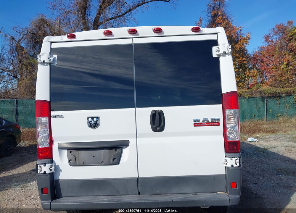 2015 RAM PROMASTER 1500 LOW ROOF VIN: 3C6TRVAG0FE512201