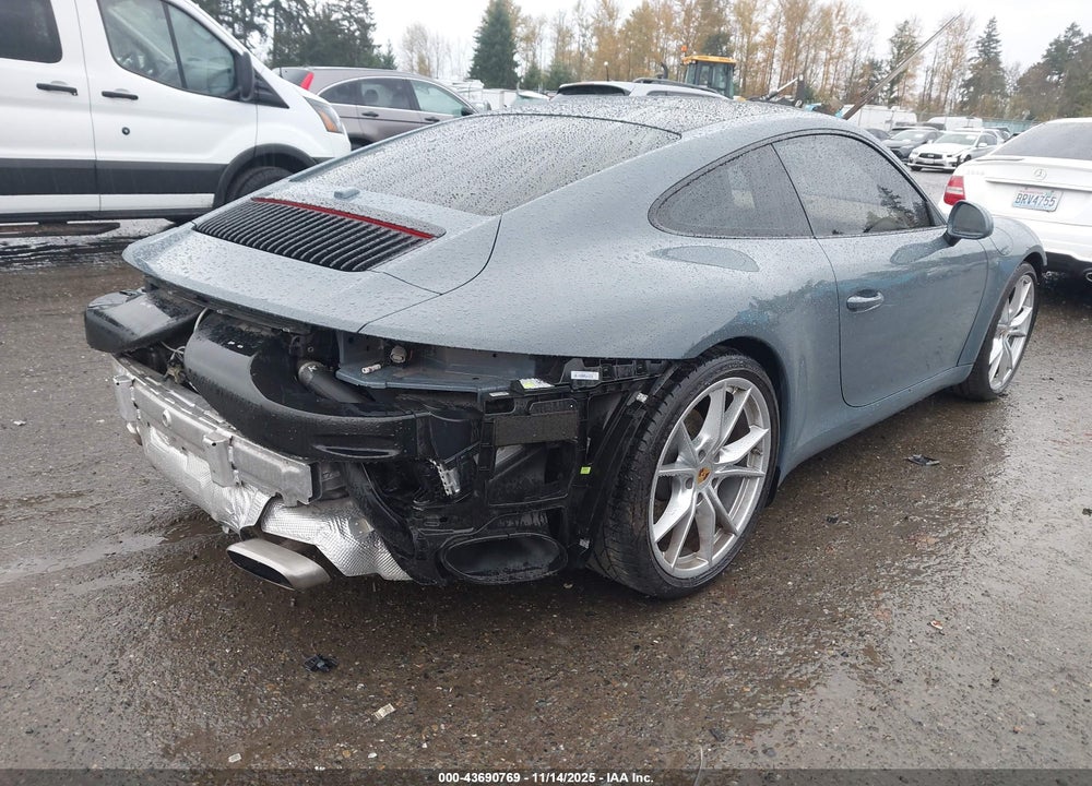 2017 PORSCHE 911 CARRERA VIN: WP0AA2A9XHS106790