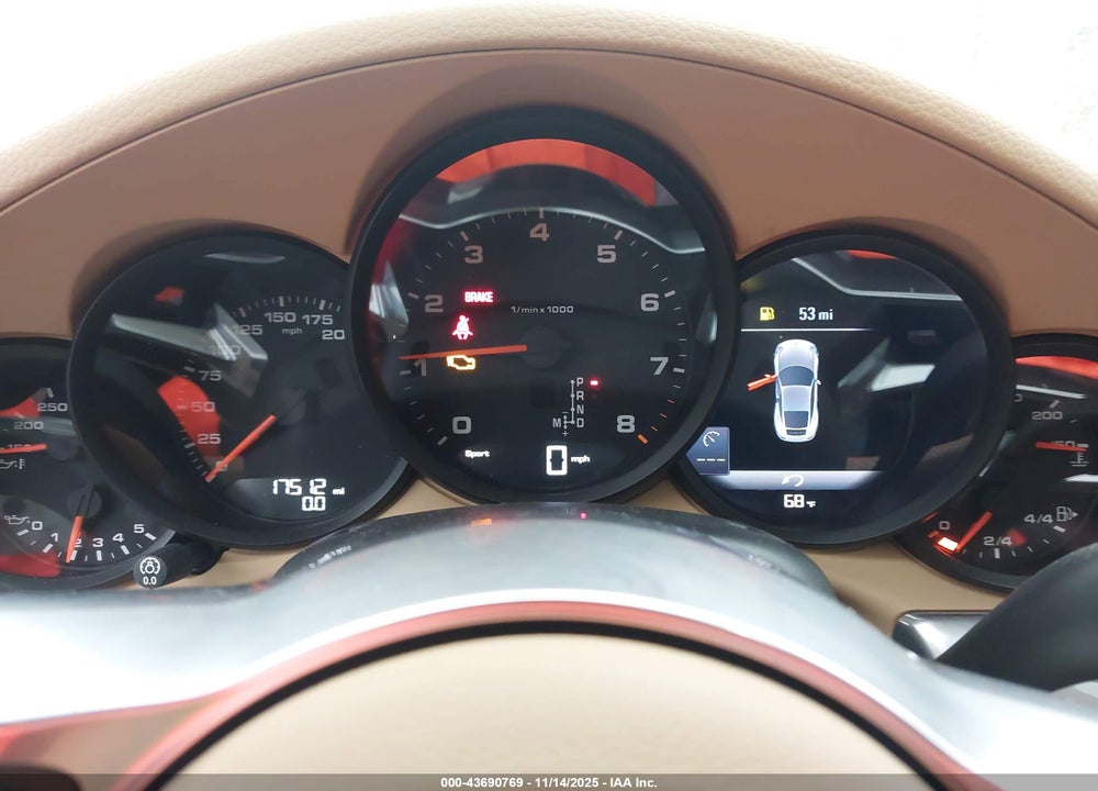 2017 PORSCHE 911 CARRERA VIN: WP0AA2A9XHS106790