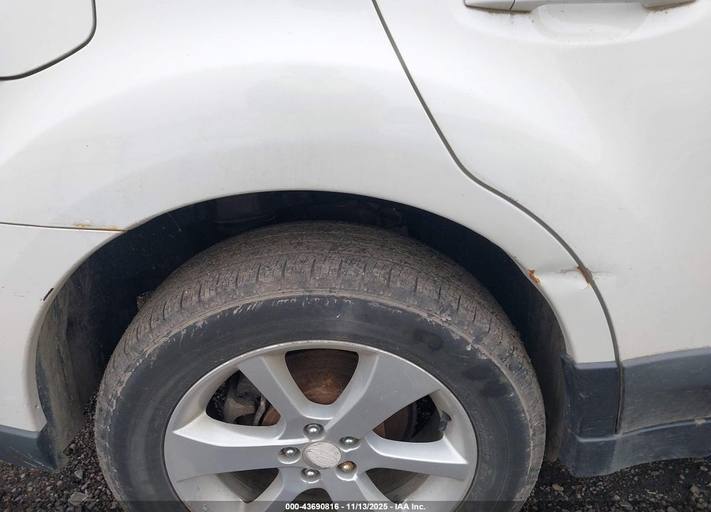 2013 SUBARU OUTBACK 2.5I PREMIUM VIN: 4S4BRBCC7D3324160