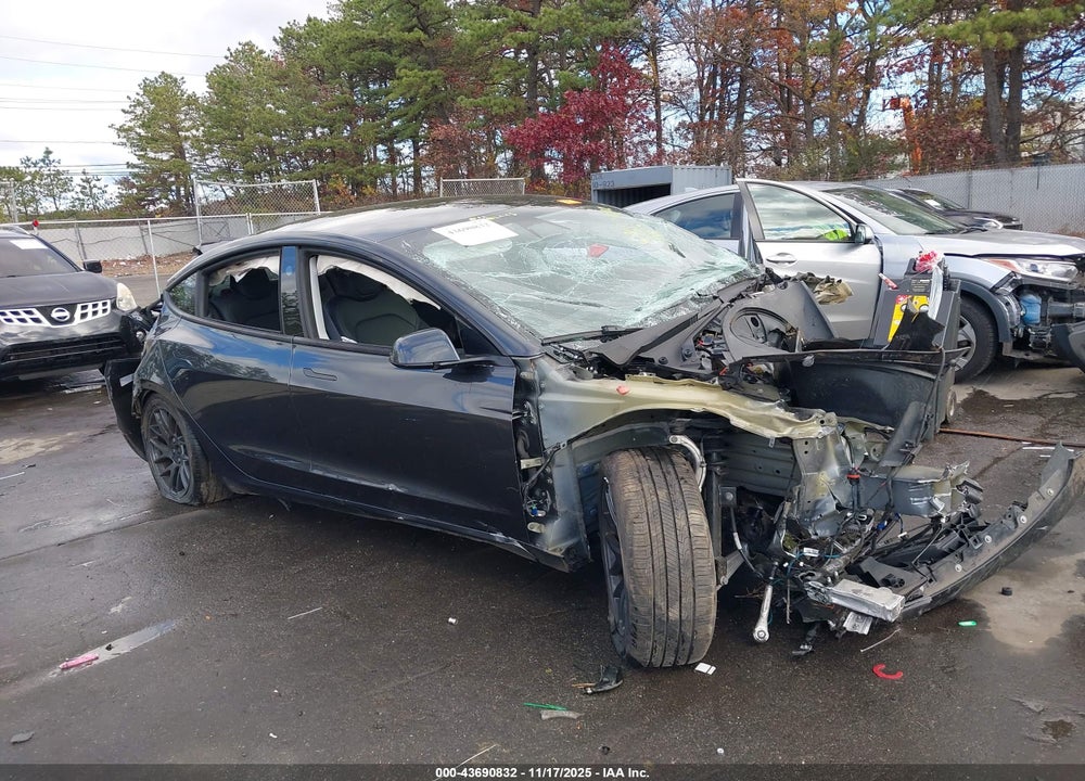 2024 TESLA MODEL 3 LONG RANGE DUAL MOTOR ALL-WHEEL DRIVE/REAR-WHEEL DRIVE VIN: 5YJ3E1EAXRF735542