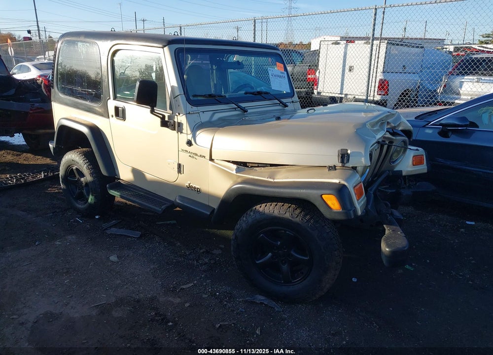 2001 JEEP WRANGLER SPORT VIN: 1J4FA49S31P300427