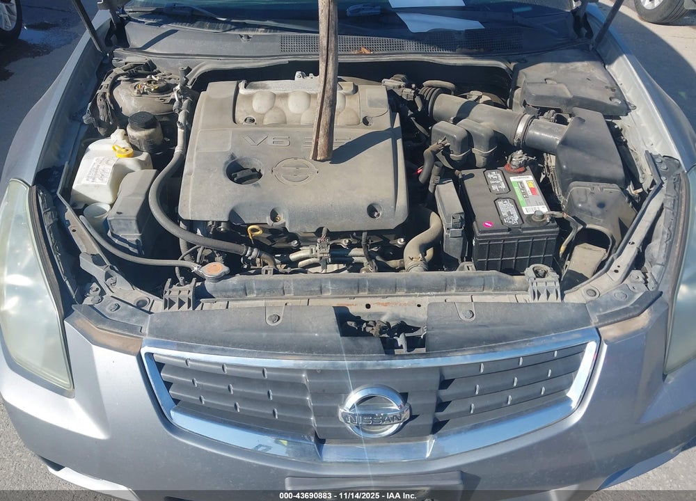 2008 NISSAN MAXIMA VIN: 1N4BA41E38C833993