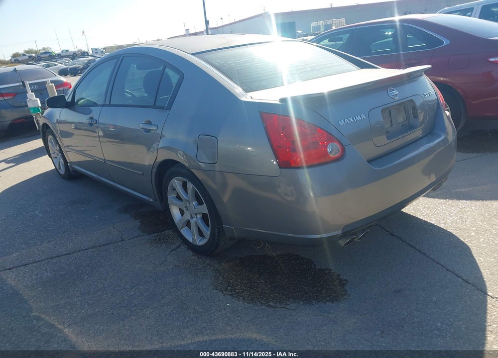 2008 NISSAN MAXIMA VIN: 1N4BA41E38C833993