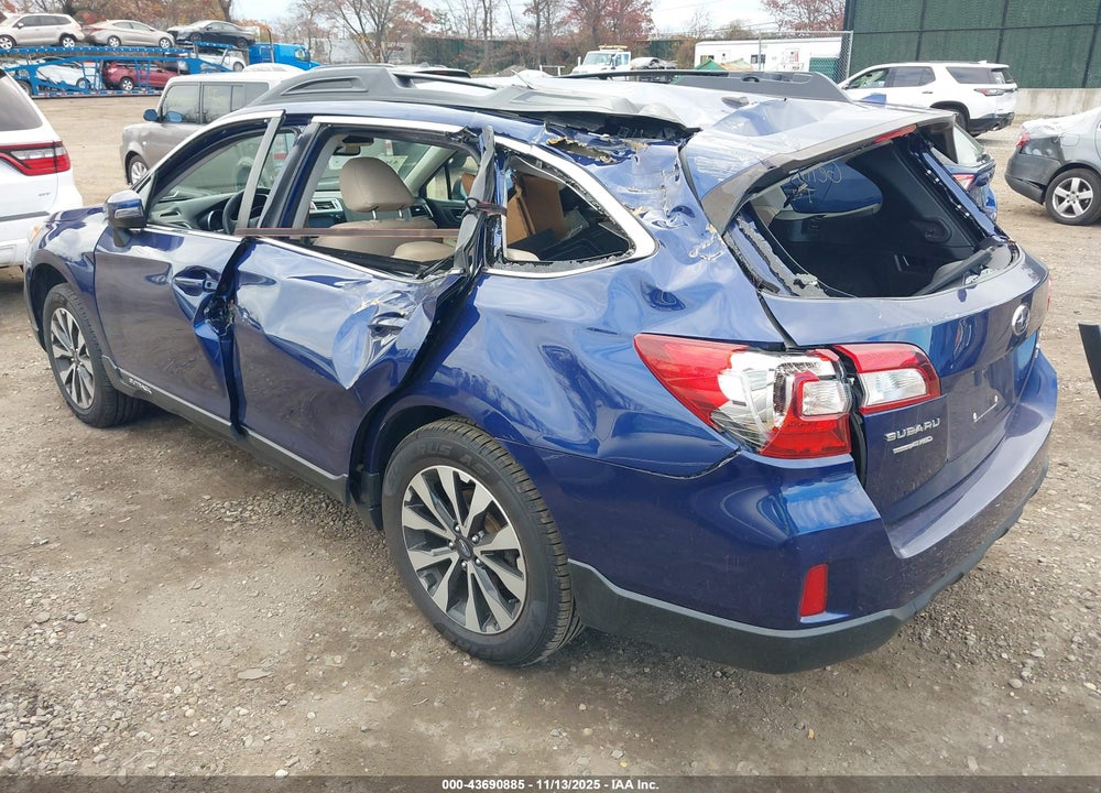 2015 SUBARU OUTBACK 3.6R LIMITED VIN: 4S4BSENCXF3334770