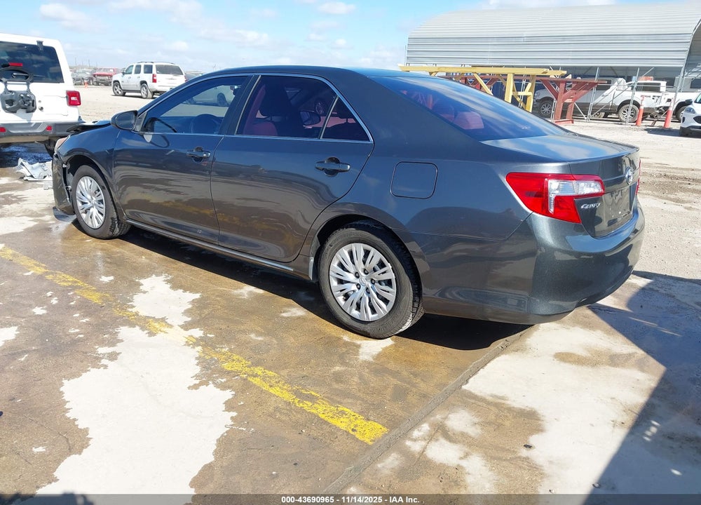 2013 TOYOTA CAMRY LE VIN: 4T1BF1FK5DU214367