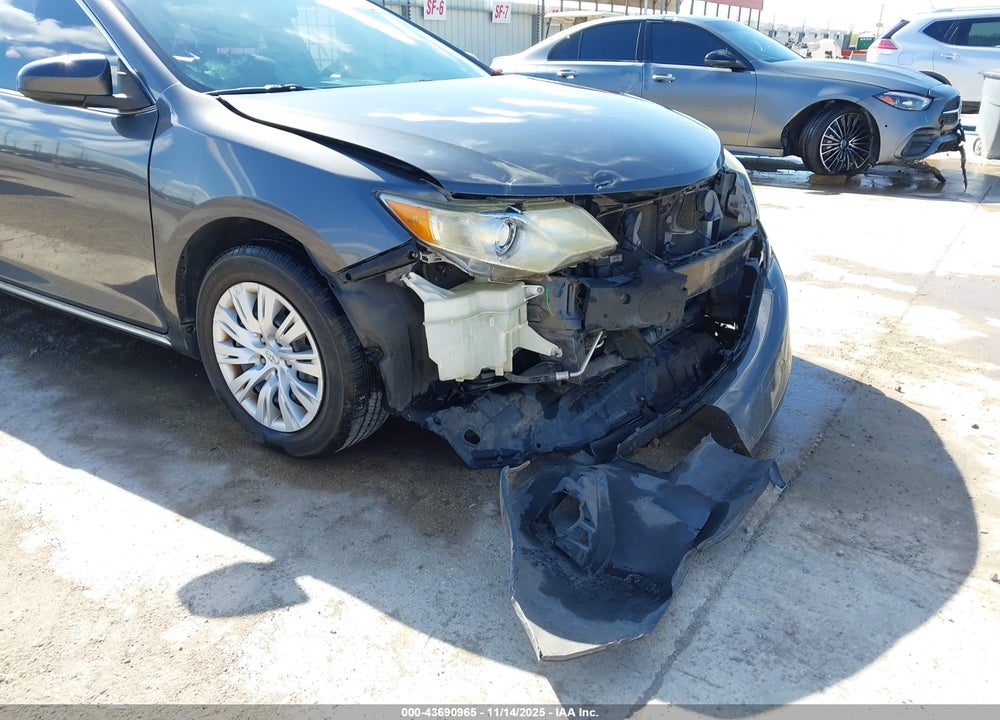2013 TOYOTA CAMRY LE VIN: 4T1BF1FK5DU214367