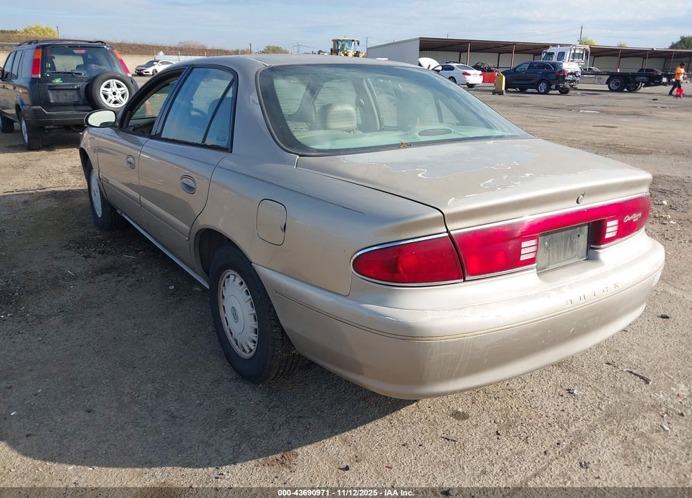 2000 BUICK CENTURY LIMITED VIN: 2G4WY55JXY1147763